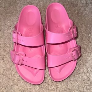 BRAND NEW pink Birkenstocks (Big Girl)
